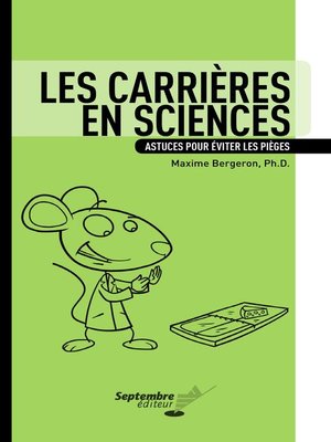 cover image of Les carrières en sciences
